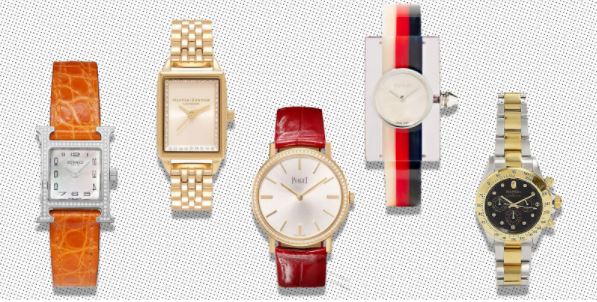 Diferentes modelos de relojes analógicos para mujer