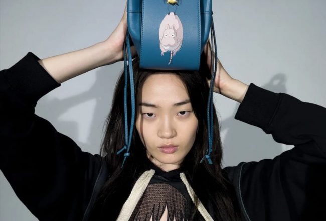 Collection luxe mode asiatique animés Loewe