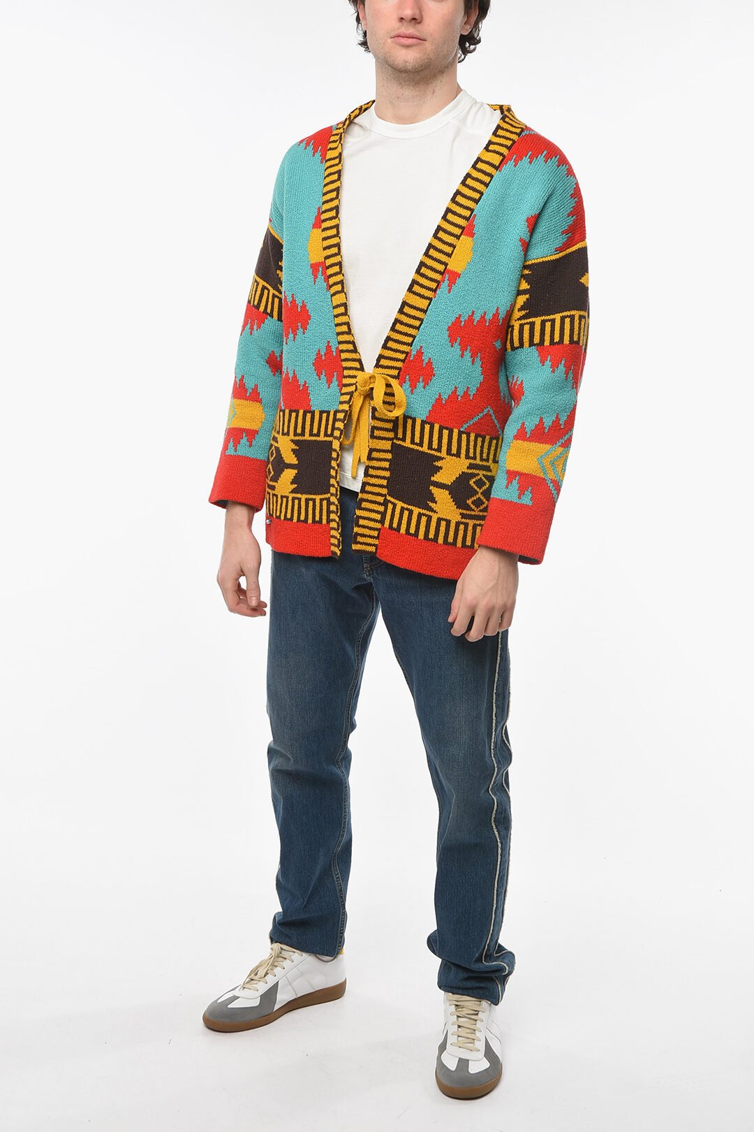 cardigan kimono a motivos de la marca Alanul