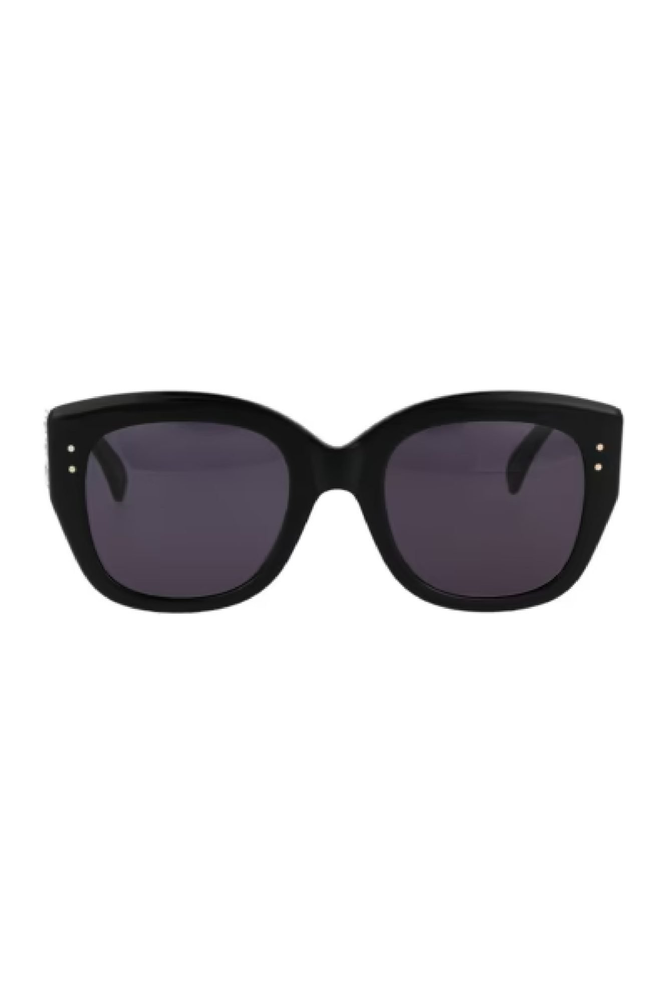 Lunettes de soleil noires Alaïa