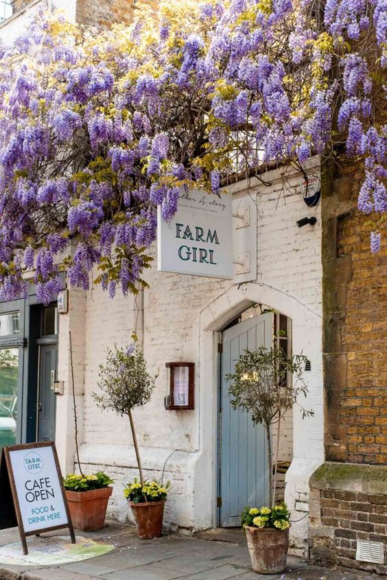 Façade restaurant à Notting Hill