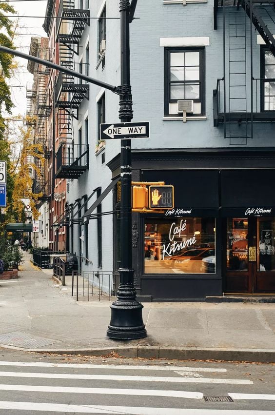 Café Kitsuné en Nueva York