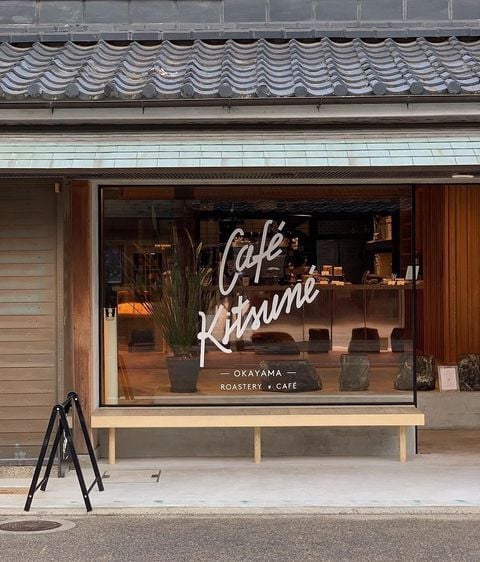 Café Kitsuné en Okayama