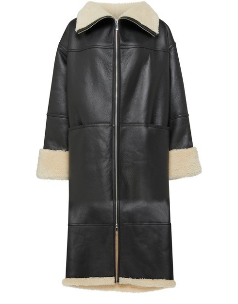 Manteau signature shearling Toteme