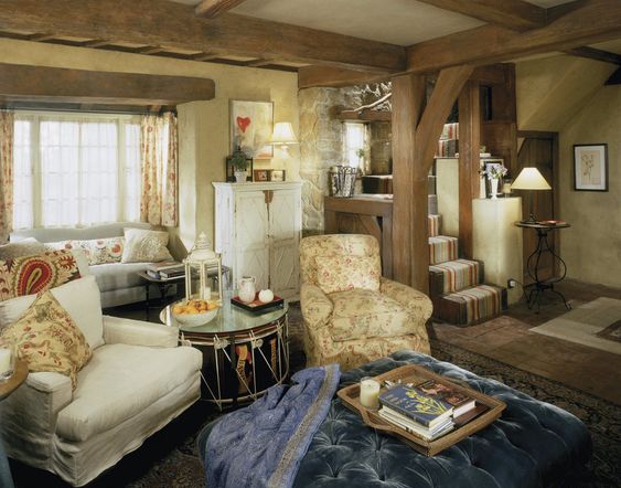 Intérieur du cottage du film The Holiday