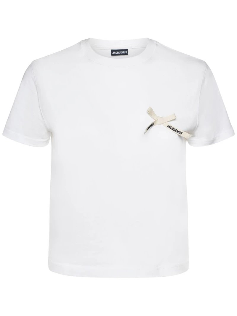 T-shirt con lazo Jacquemus