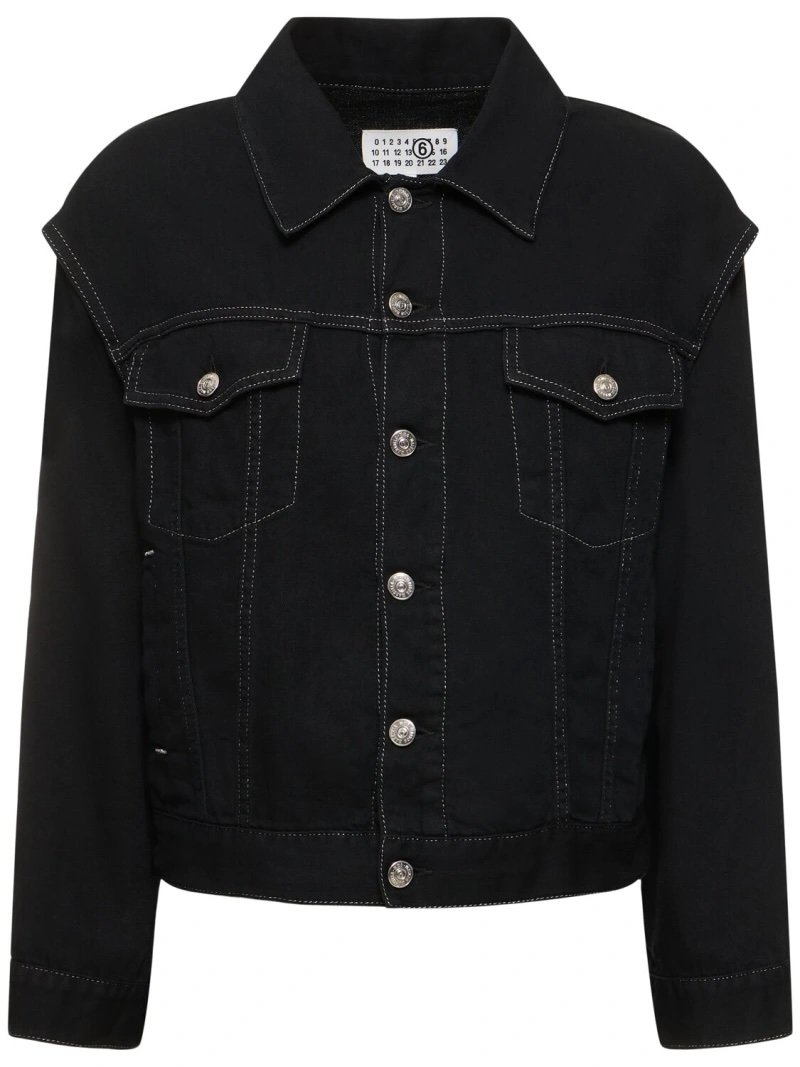 Veste denim noir MM6 Maison Margiela