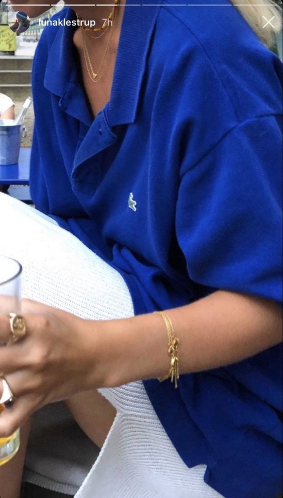 Polo Ralph Lauren azul cobalto