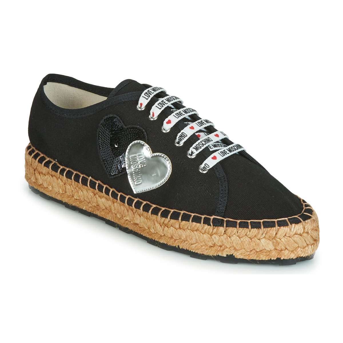 Zapatillas espadrilles love Moschino