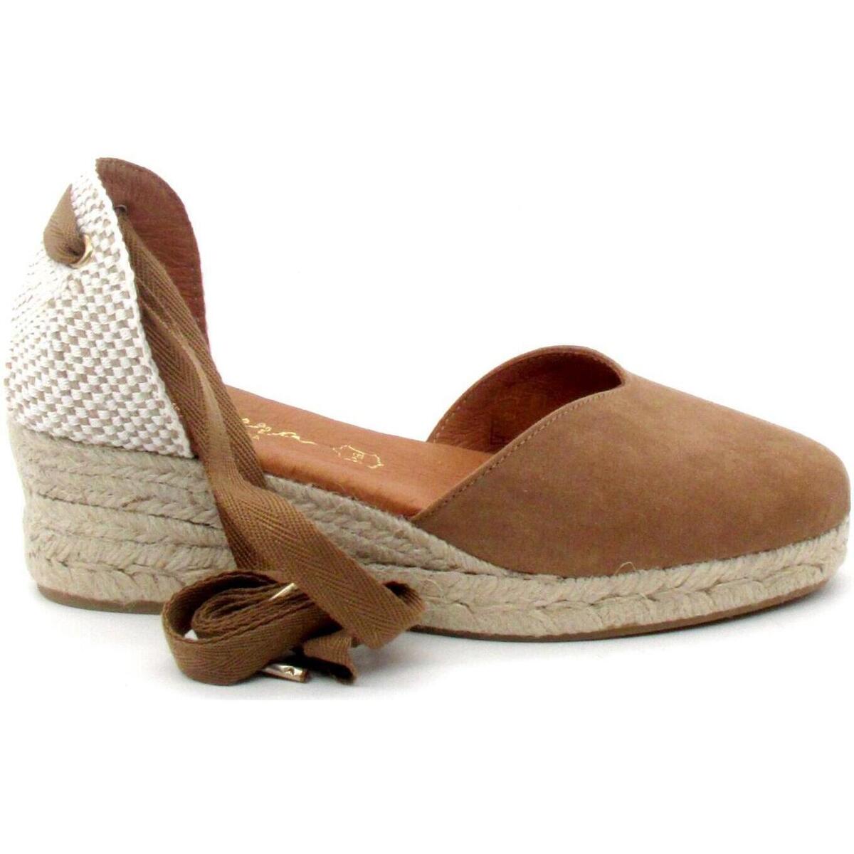 Espadrilles con cuña y cordones Cabrera