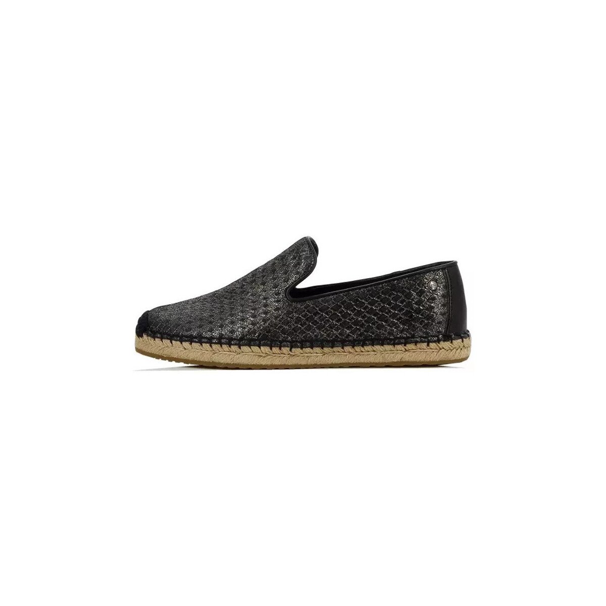 Espadrilles negras mujer Ugg