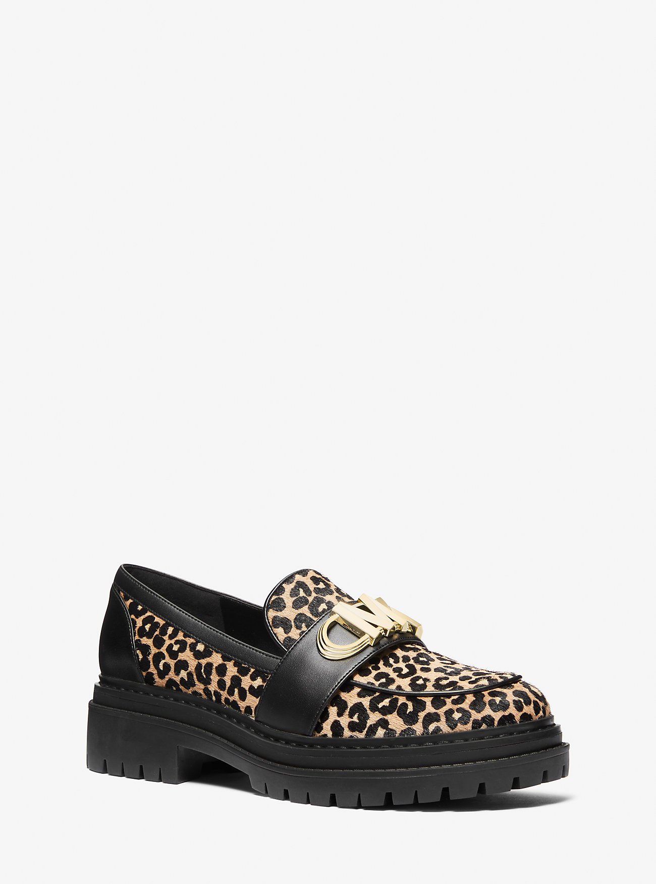 Mocasines con estampado de leopardo Michael Kors