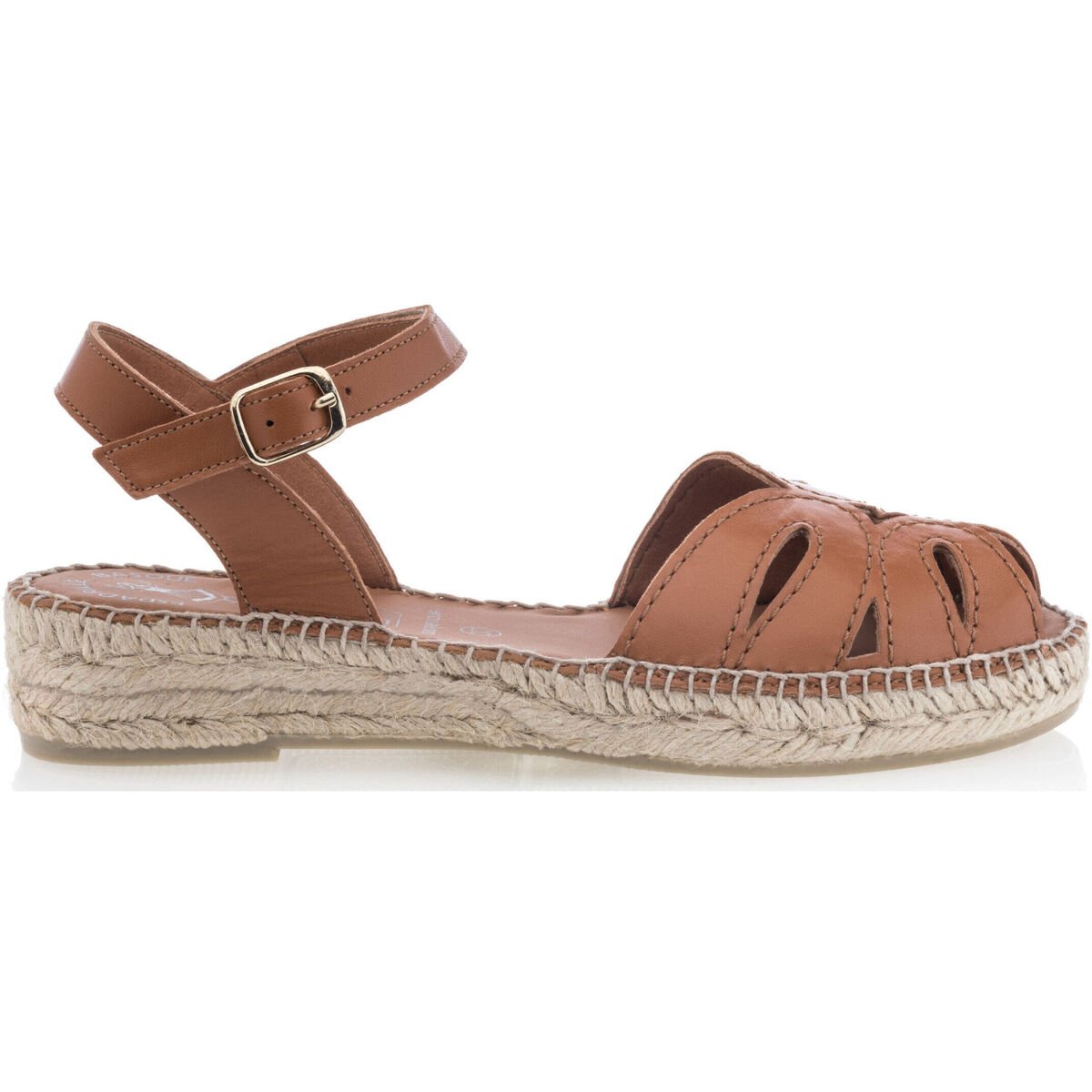 Sandalias de cuerda y cuero Espadrille Basque