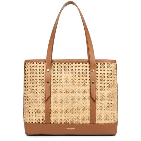 Bolso de rafia cannage Lancaster