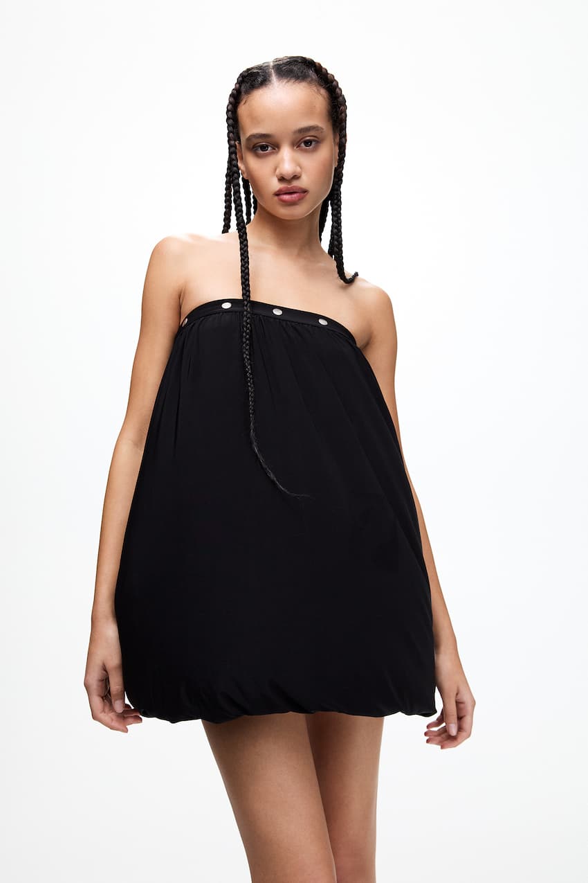 robe bouffante à bustier Pull & Bear