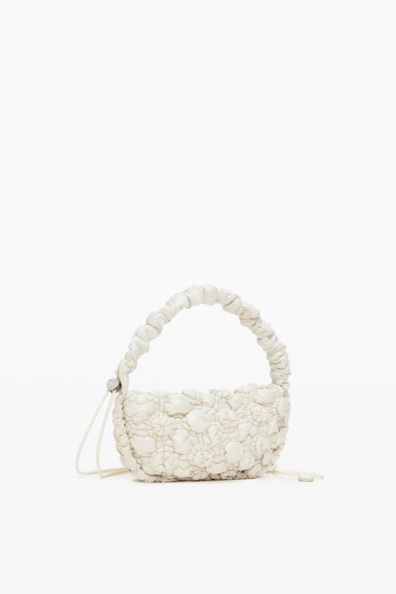 Sac matelassé blanc Desigual