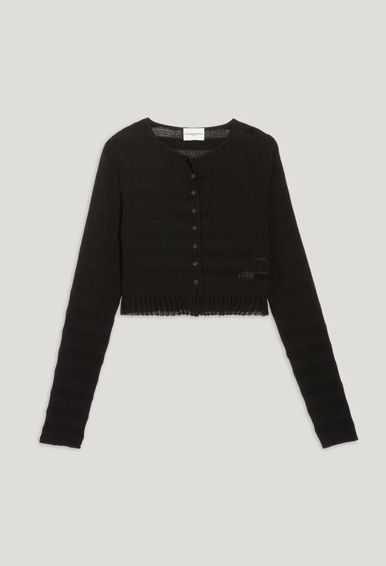 Cárdigan negro de botones Claudie Pierlot