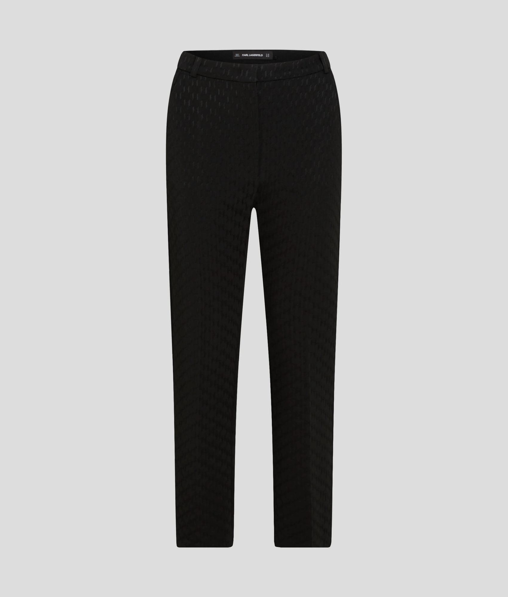 Pantalón ajustado negro Karl Lagerfeld