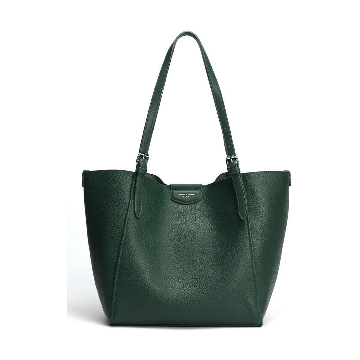 Bolsa cabas verde David Jones