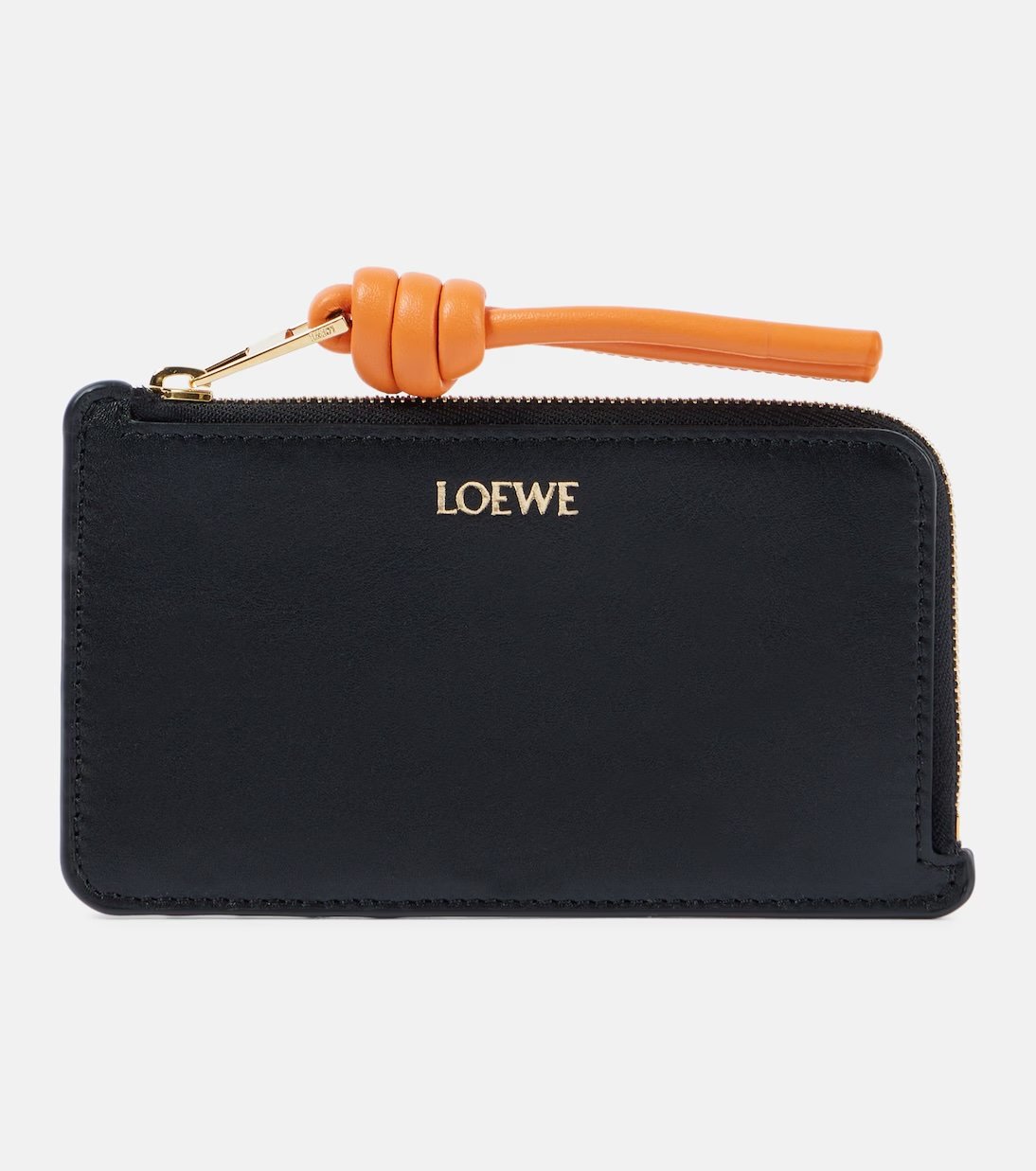 Cartera de cuero Knot LOEWE