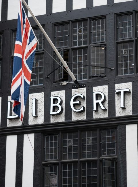 Façade du department store Liberty London