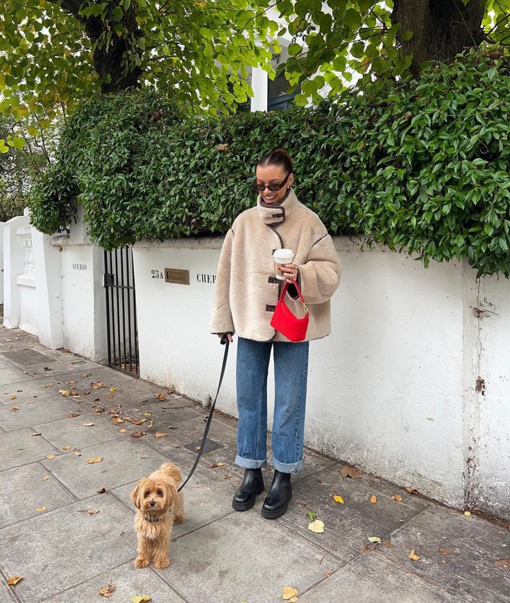 Look casual avec jean à revers