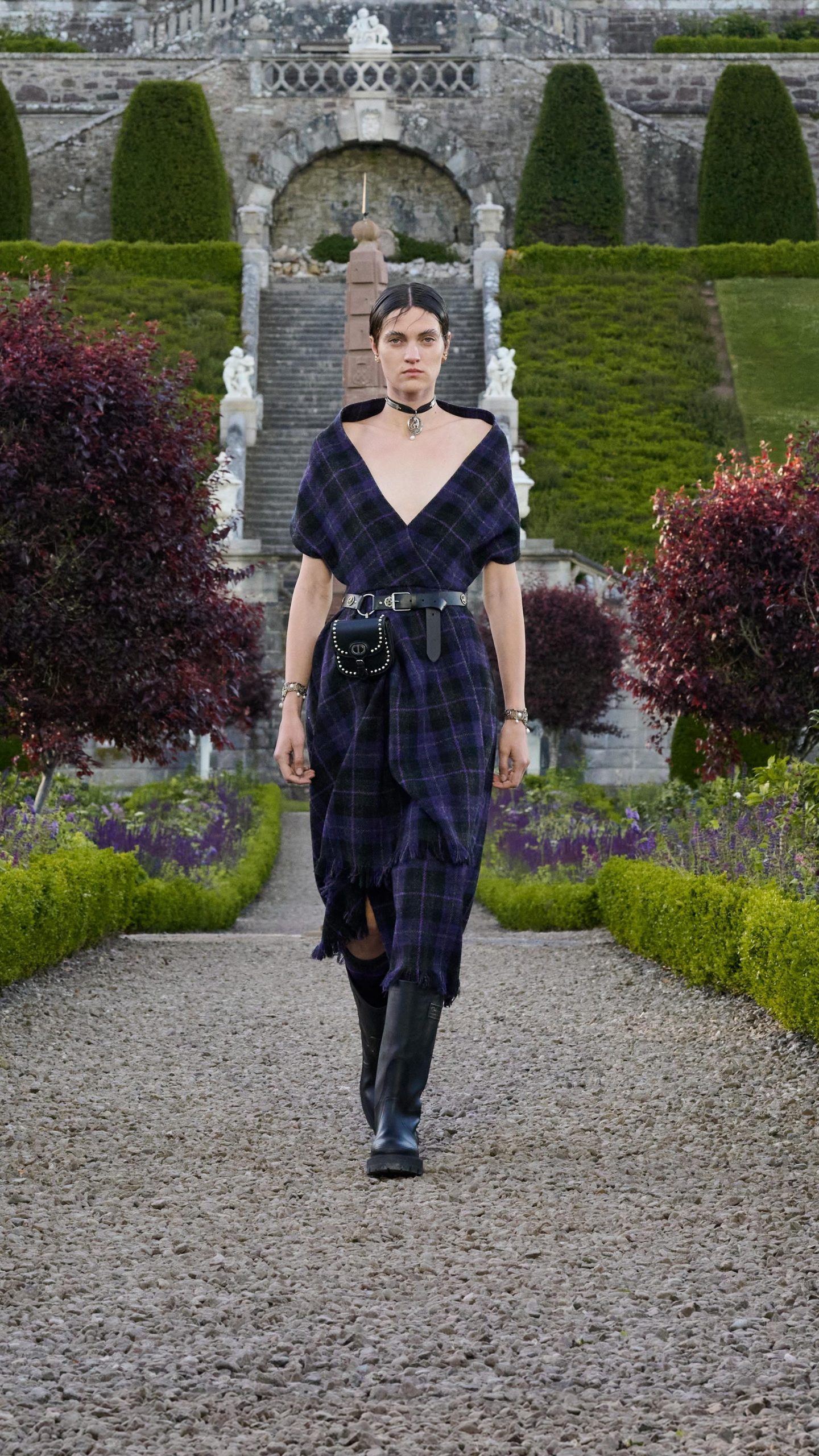 Tartan Dior collection croisière 2025