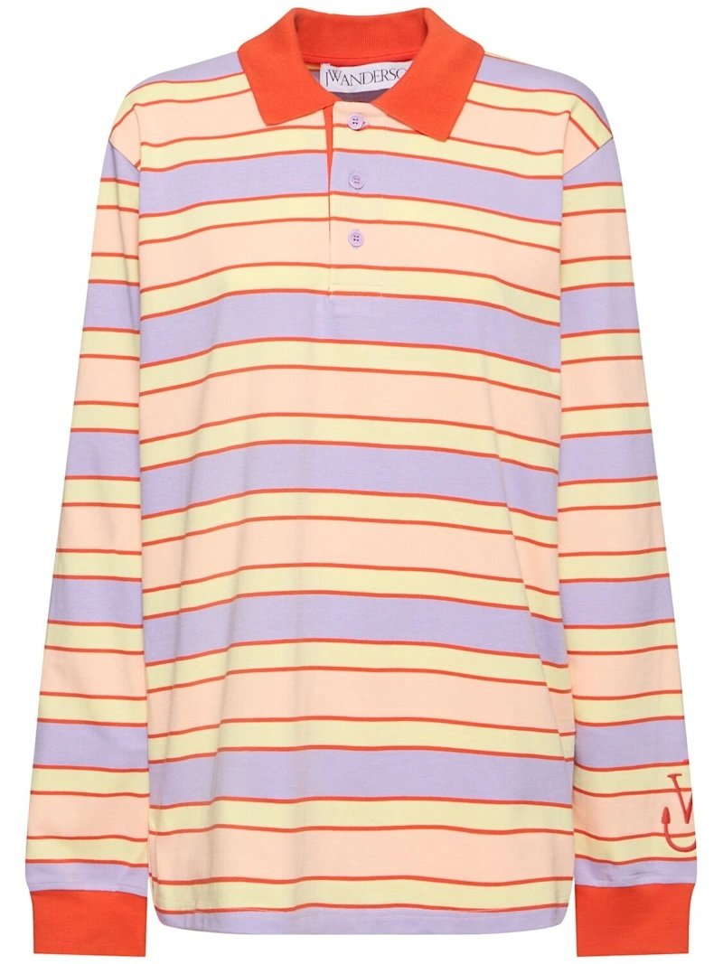 Polo rayado de mangas largas JW ANDERSON