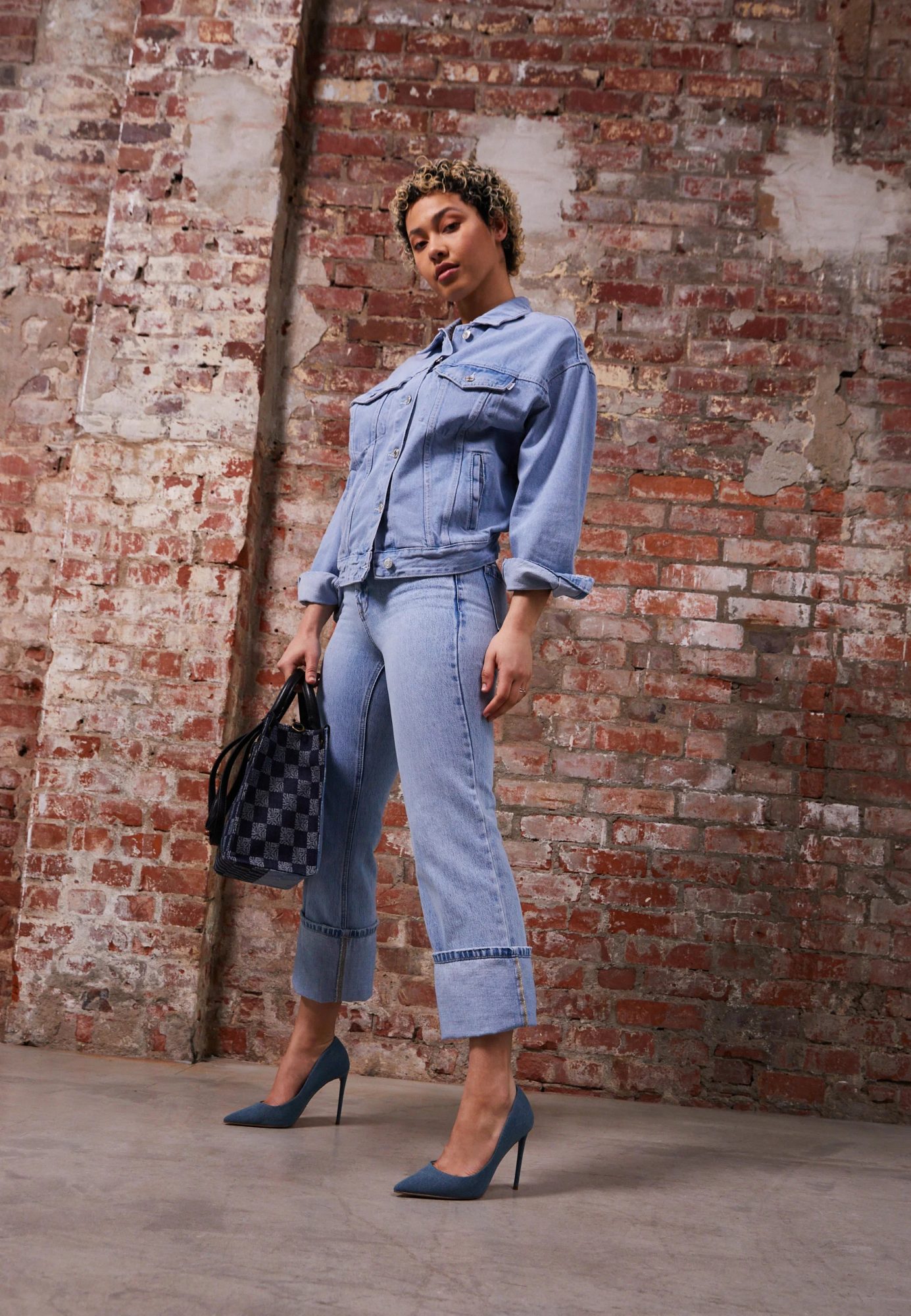 MODALOVA escarpins denim guide duo casual chic ultime cjean droit escarpins pointus