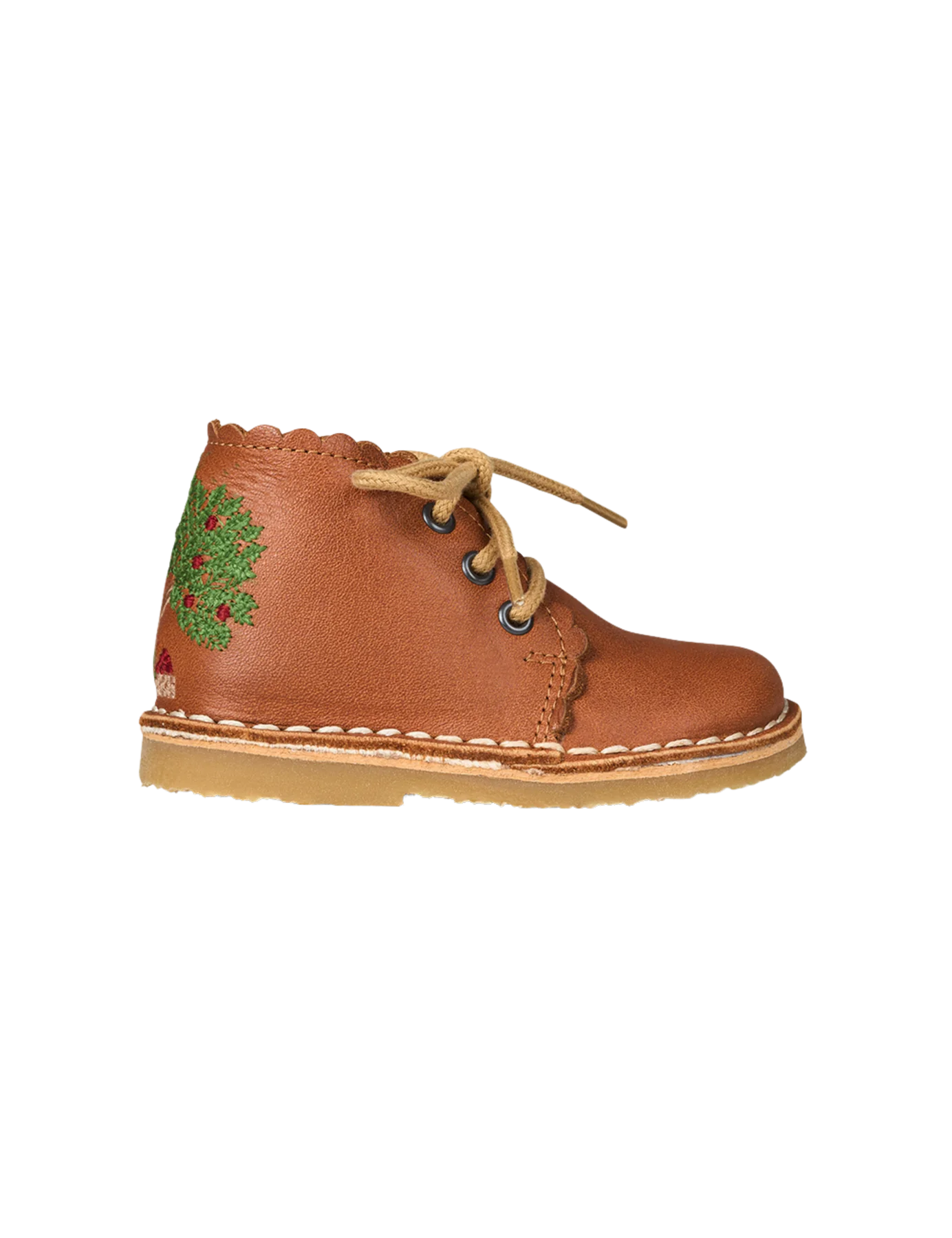 Apple Tree Scallop Boot Boots 21861 A Cognac 002