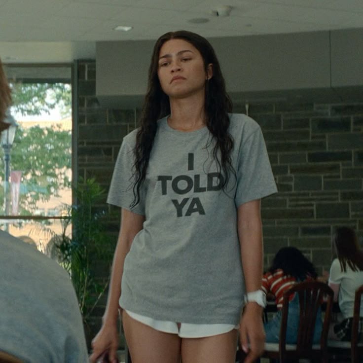 La camiseta con mensaje: la prenda que hace hablar de ella 2 Camiseta con mensaje I Told Ya de la película Challengers