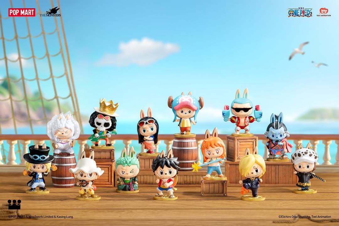 Figurines Labubu x One Piece