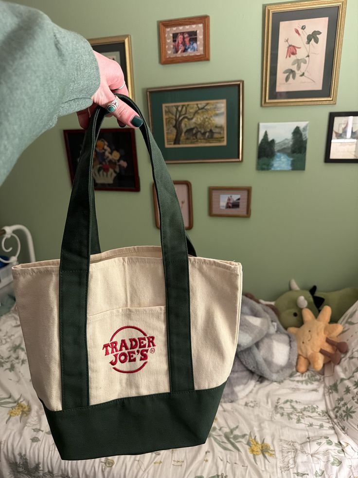Mini bolsa de algodón de Trader Joe's