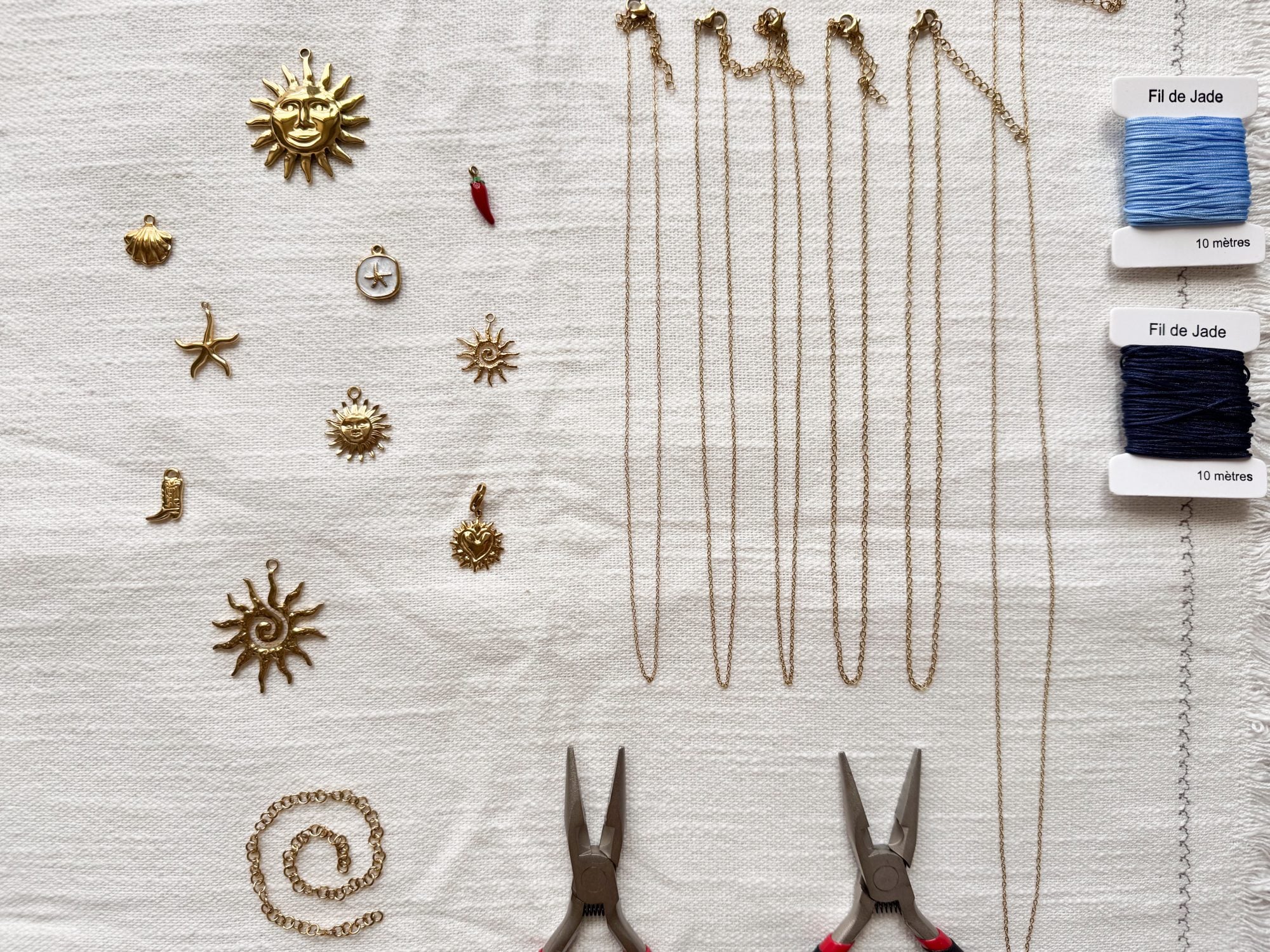 Cómo hacer joyas DIY pasatiempo creativo análogo Pauline PINOT