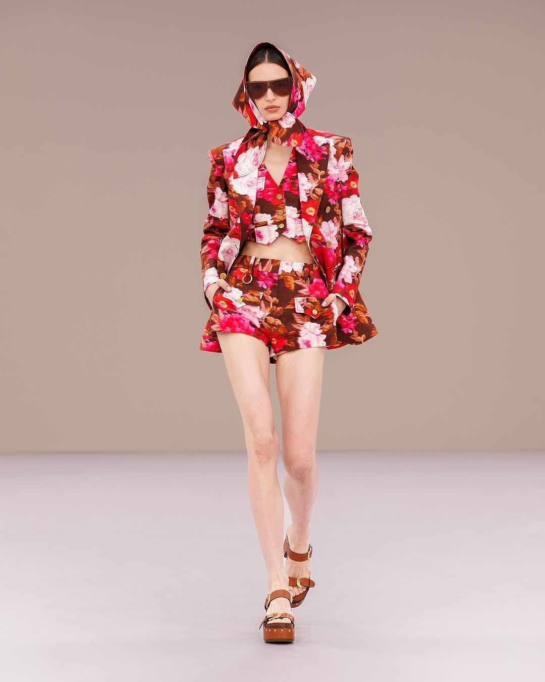 Conjunto motivo floral Zimmerman ss26