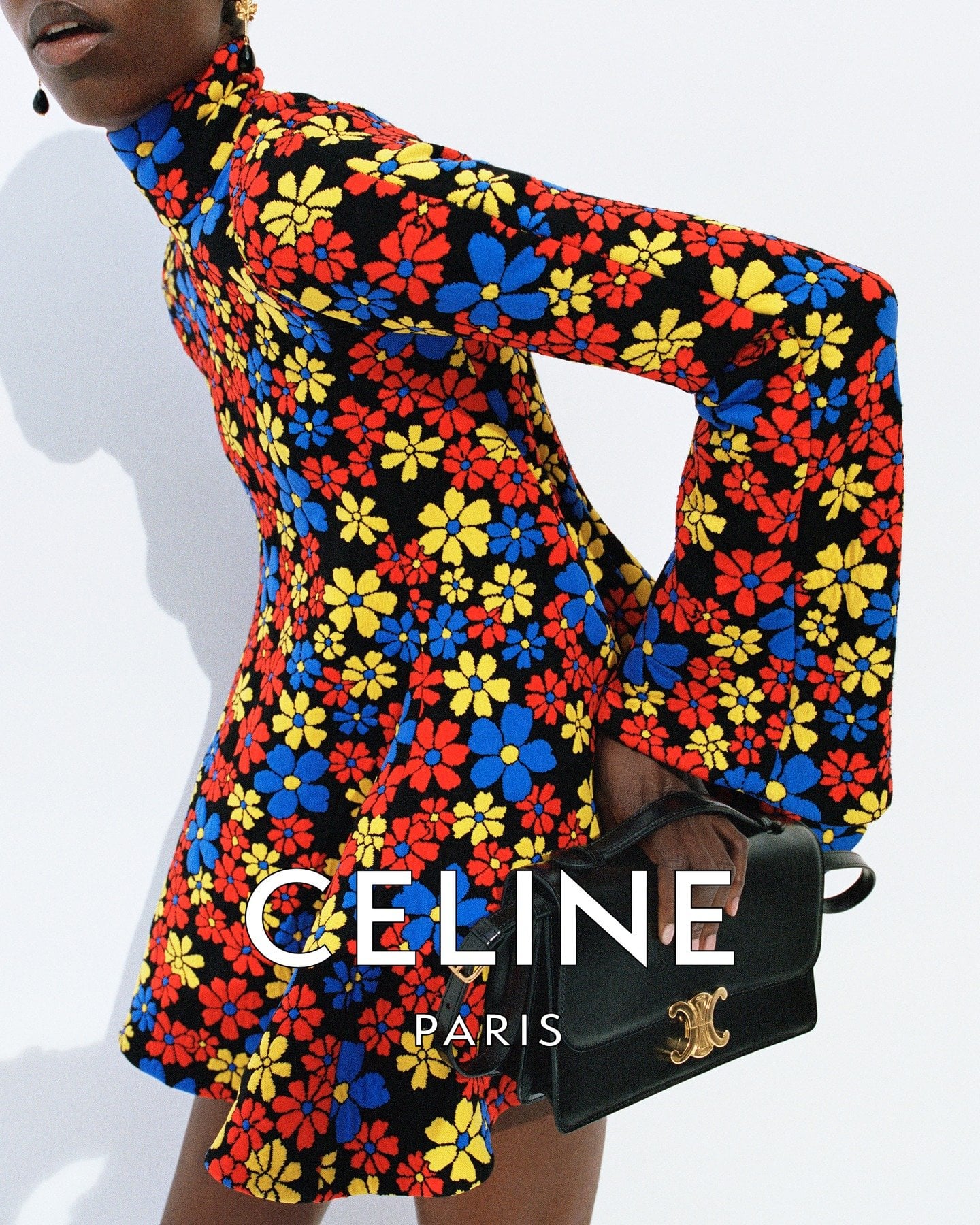 Vestido a flores Celine ss26