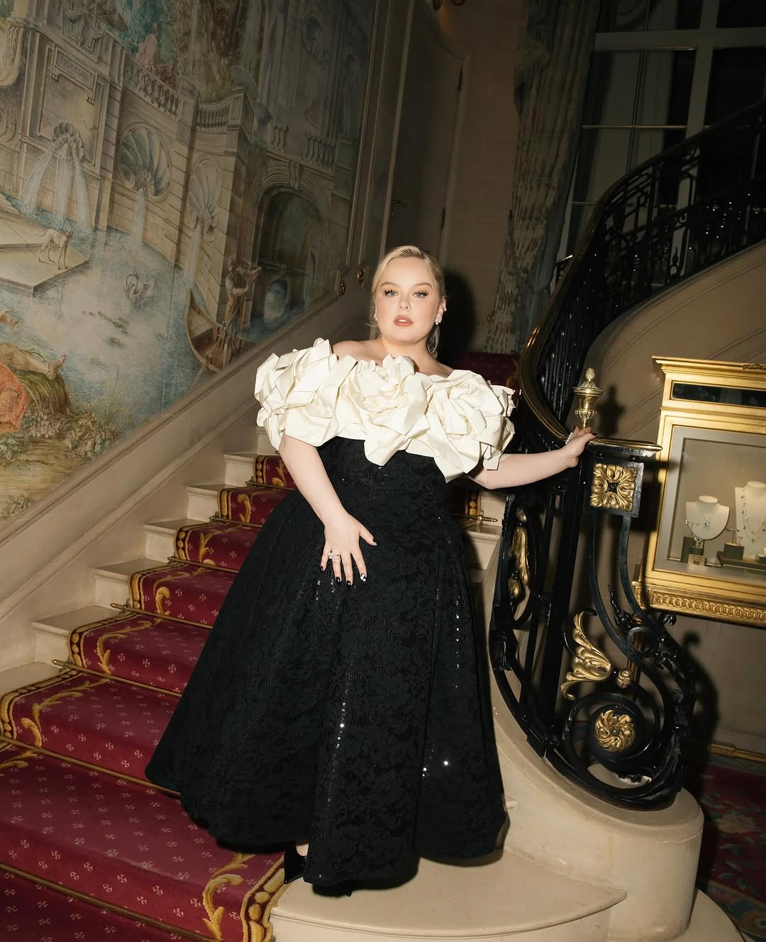 Nicola Coughlan vestido floral Richard Quinn