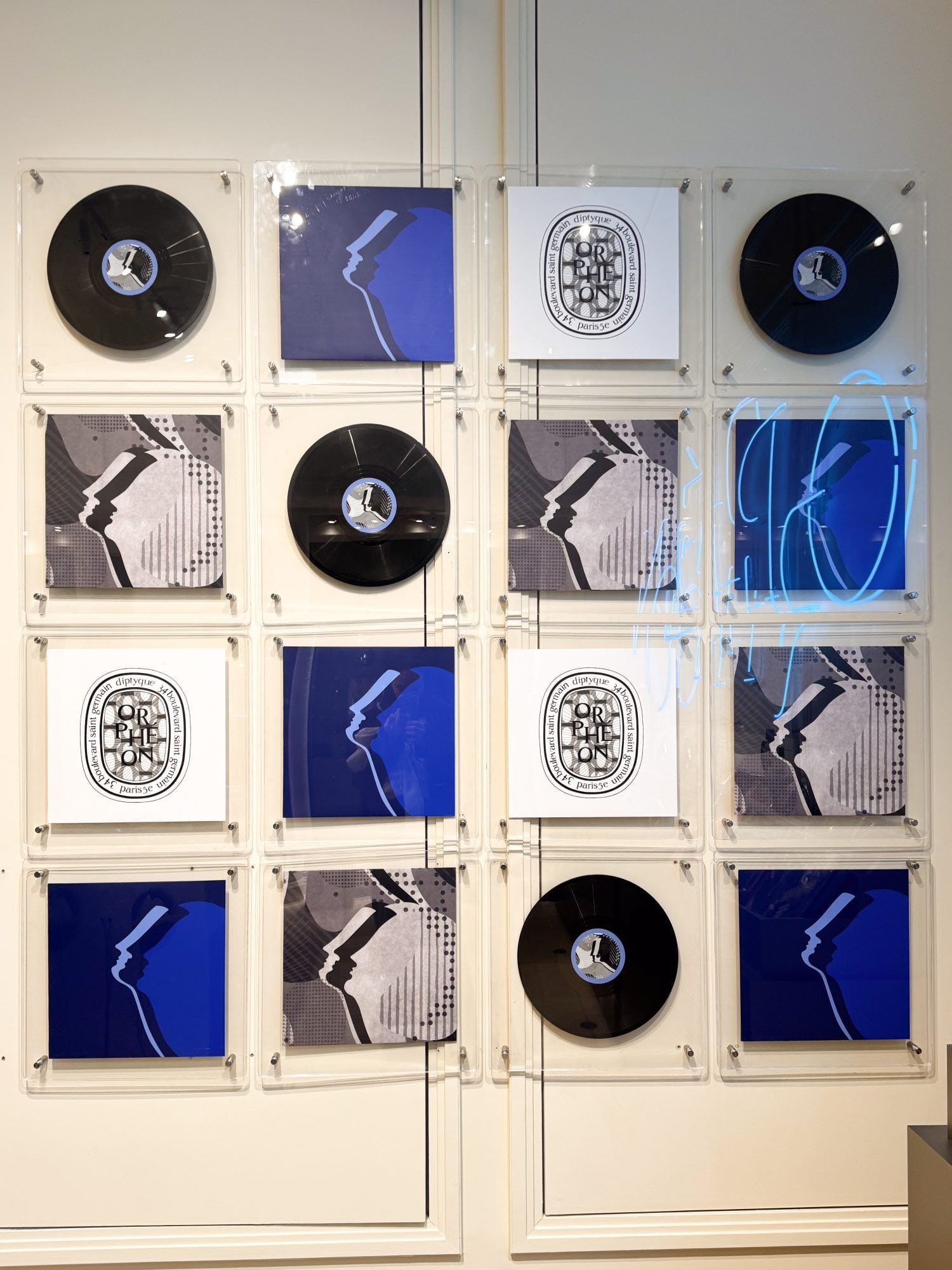 Inmersión en el club de jazz Orphéon de Diptyque 11 Coin vinyles Diptyque Paris parfum Orphéon photo Pauline PINOT