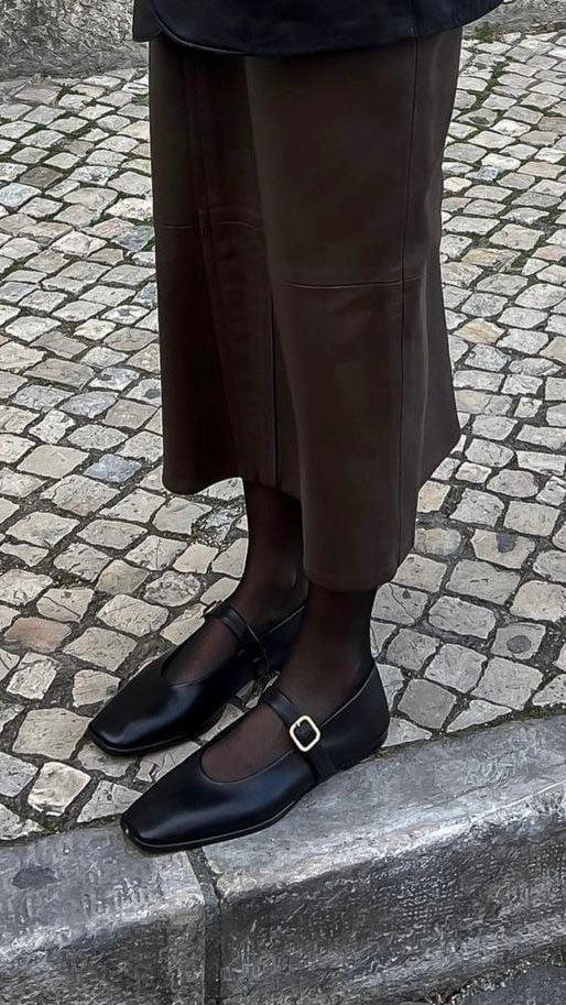 Ballet flats con hebillas
