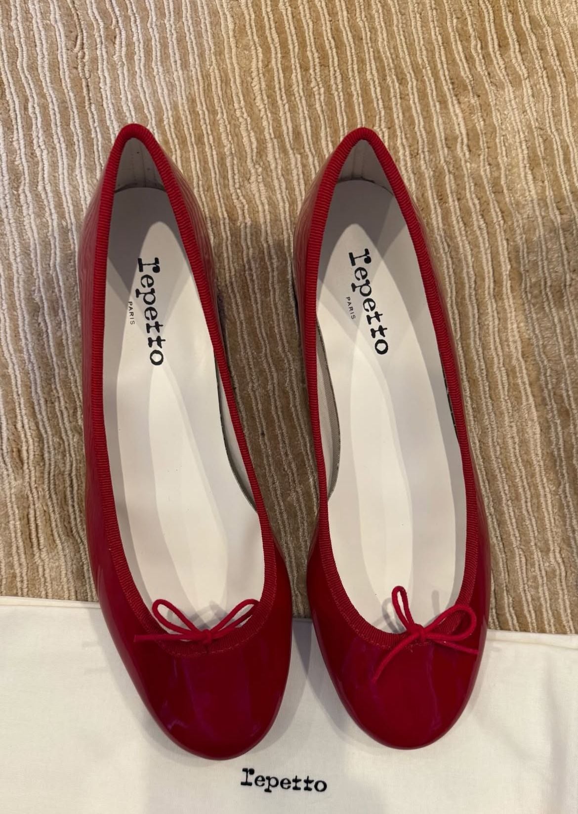 Bailarinas rojas Repetto