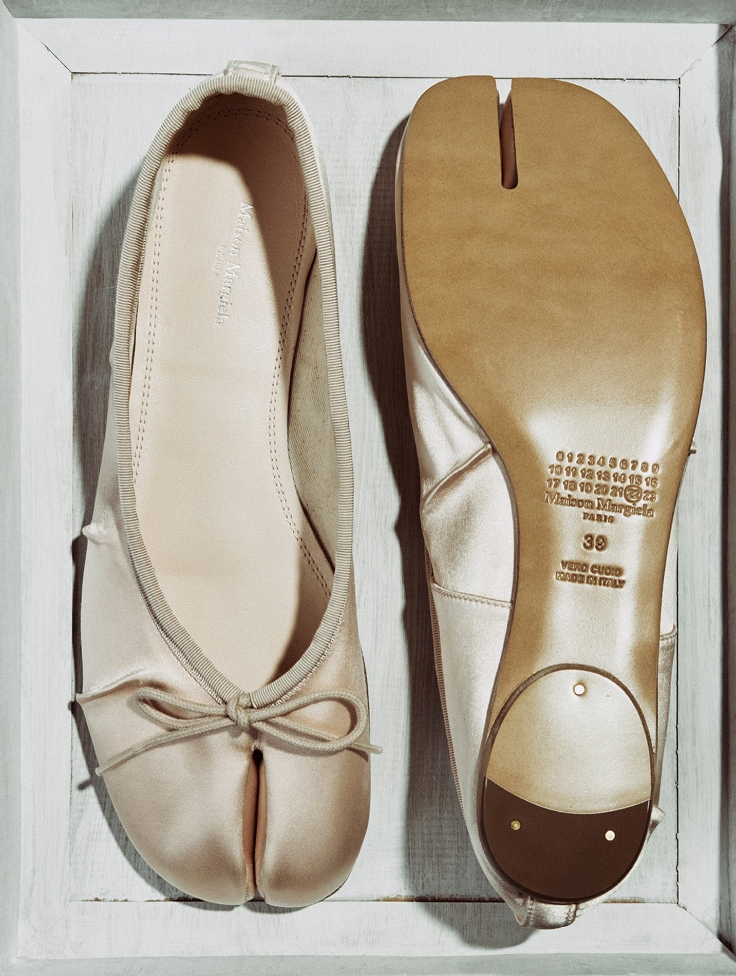 Maison Margiela bailarinas Tabi
