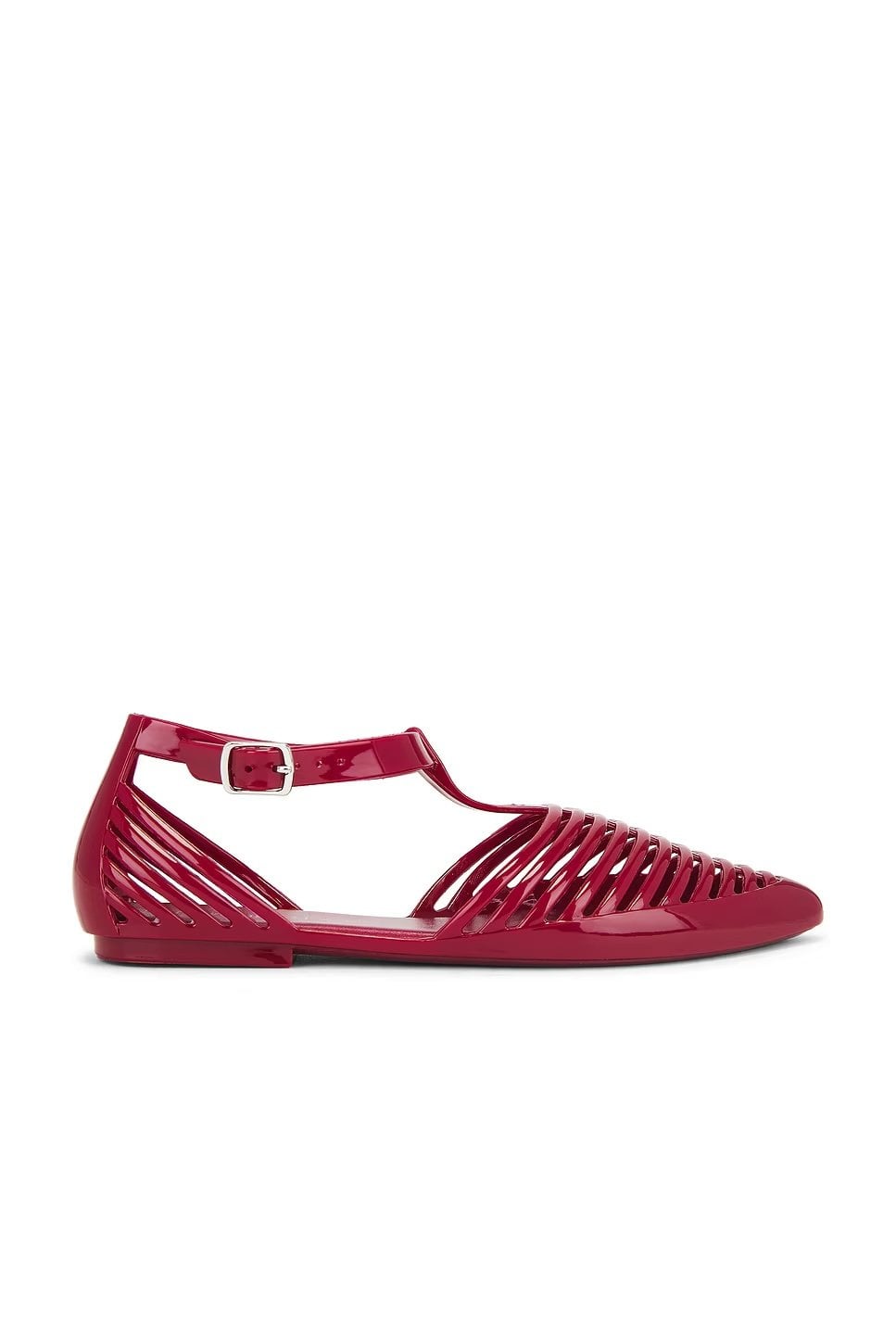 Jelly shoes rojas Jeffrey Campbell