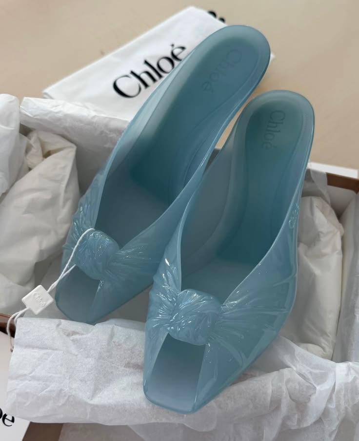 Chloé jelly mules SS26