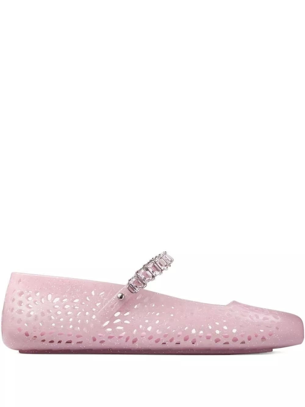 The Jelly glittered ballets Jimmy Choo