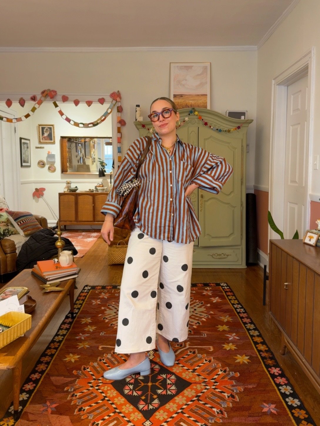 Tenue avec pantalon à points xxl