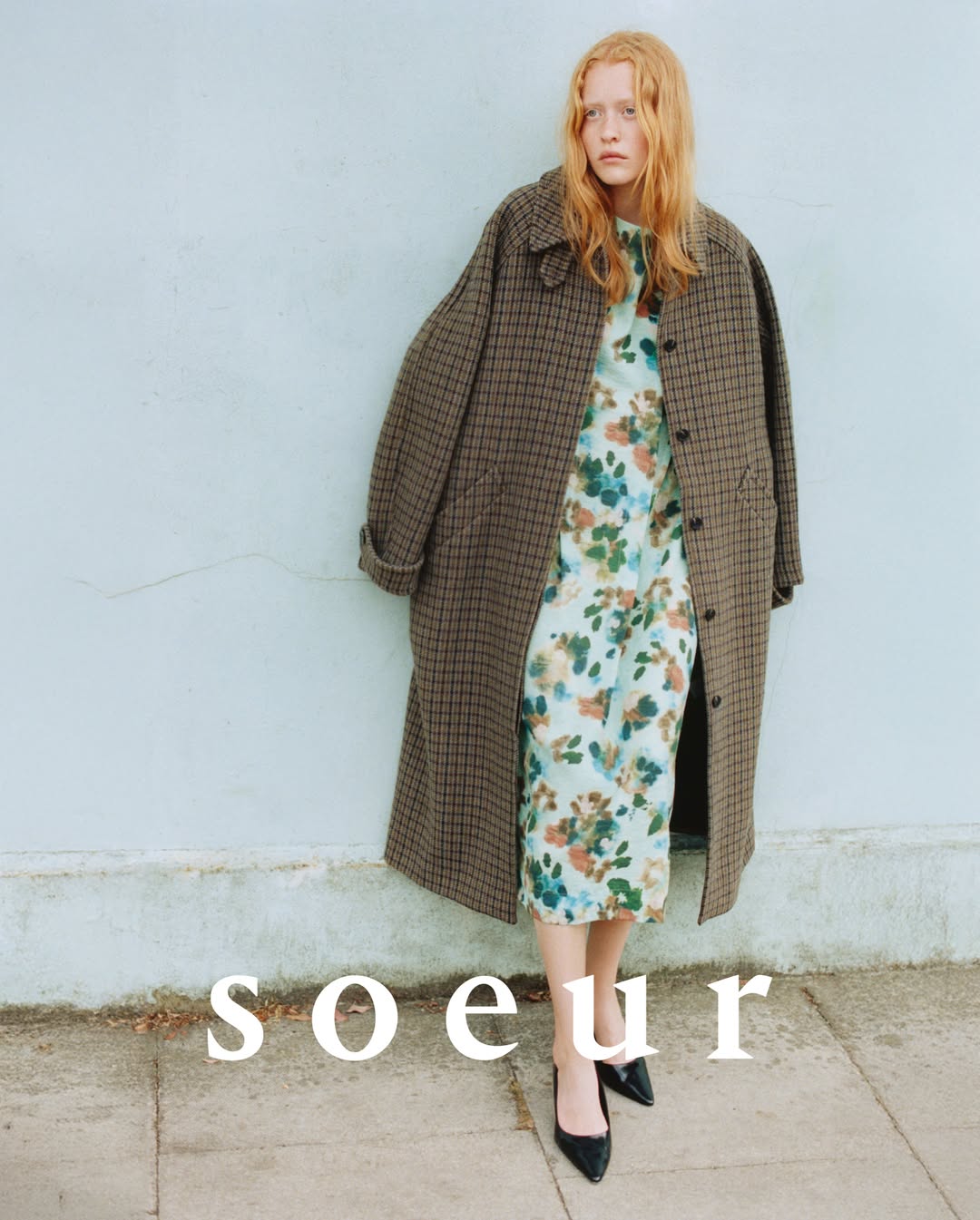 El tartán y el argyle como motivos insignia de este otoño 4 Abrigo lana tartán Soeur Paris
